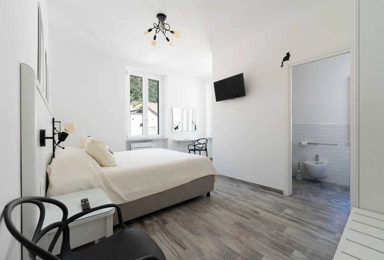 camera letto con bagno personale matrimoniale il gatto franco amalfi